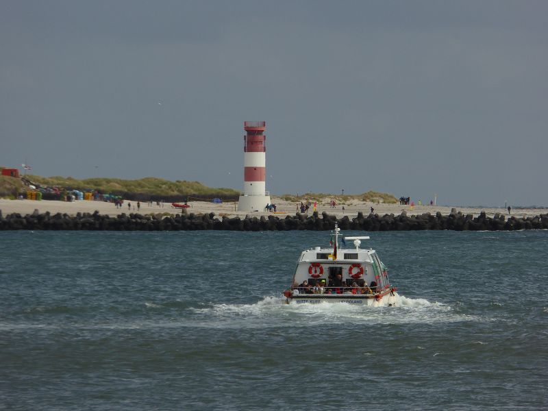 Fähre Cuxhaven Helgoland Cuxhaven Abfahrt Halunder Jet Katamaran 1 ...